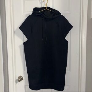 YITTY Running Smock cool warm breeze trash bag hoodie drawstring thick scuba